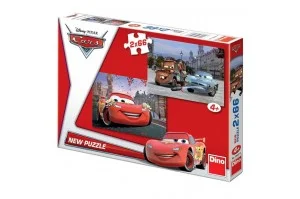 Dino Puzzle Cars 2 Χ 66 Κομματιών