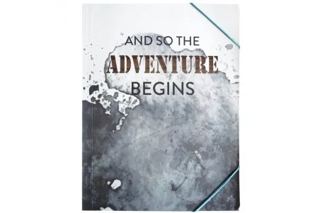 Φάκελος με Λάστιχο Α4 \\"The Adventure Begins\\"