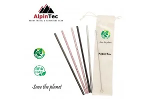 Οικολογικά Καλαμάκια AlpinTec Ίσια