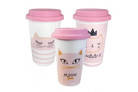 Κεραμικό Bamboo Cup \\"Meow\\"