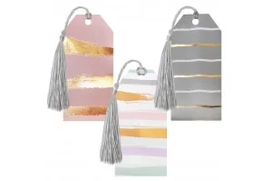 Pastel Gift Tags σε συσκευασία των 3 τεμαχίων