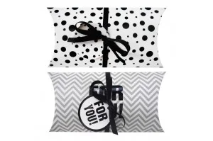 Black & White Gift Boxes σε συσκευασία των 2 τεμαχίων