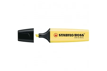 Μαρκαδόρος Υπογραμμίσεως Stabilo Boss Pastel Yellow
