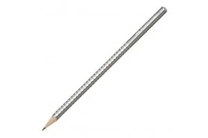 Μολύβι Faber Castell Grip sparkle Ασημί 118215
