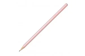 Μολύβι Faber Castell Grip sparkle Παστελ Ροζ