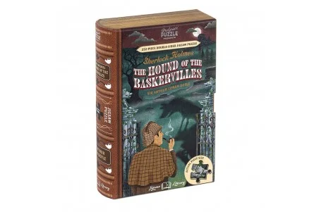 Puzzle διπλής όψης 252 κομματιών \\"Sherlock Holmes and the Hound of the Baskervilles\\"