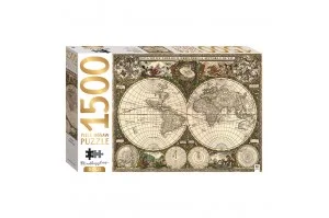 Puzzle \\"Vintage World Map\\" 1500 κομματιών