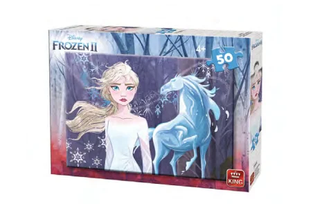 King Puzzle \\"Elsa, Frozen\\" 50 Κομματιών