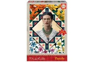 Educa Puzzle Frida Kahlo \\"Flowers\\" 500 Κομματιών