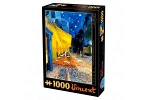 Puzzle \\"Vincent van Gogh: Café terrace at night\\" 1000 κομματιών