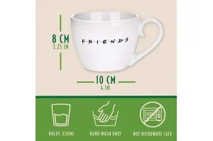 Cappuccino Κούπα Friends \\"Central Perk\\" (300ml)