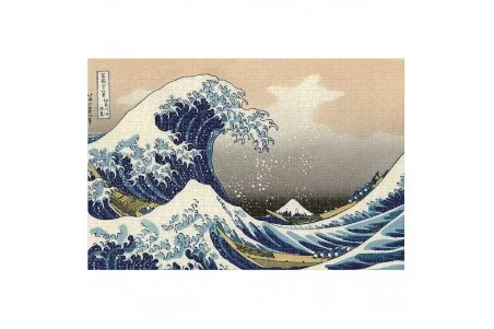 Londji Micropuzzle \\"Great Wave Of Kanagawa\\" 600 Κομματιών
