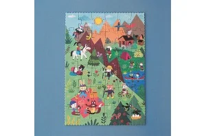 Londji Reversible Puzzle 36 κομματιών \\"Let's Go to the Mountain\\"