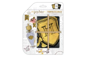 Harry Potter Deluxe Set, 3 Notebooks A6 & Potion Pen
