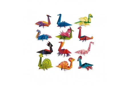 Ludattica Easy Origami - Dinosaurs