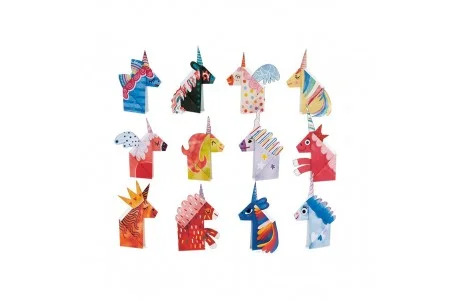 Ludattica Easy Origami- Unicorns
