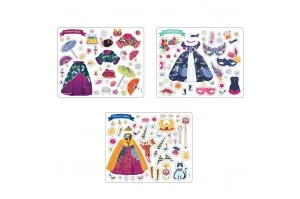 Auzou, 200 Stickers - Princesses From Around The World