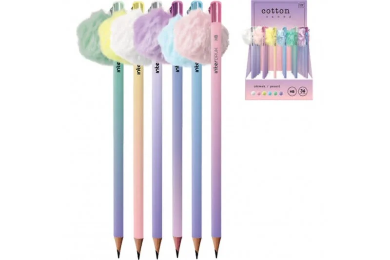 Μολύβι Interdruk Candy Cotton σε 6 Χρώματα