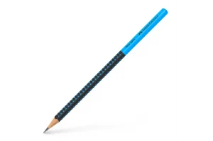 Μολύβι Faber Castell Grip Δίχρωμο Μαύρο-Μπλε