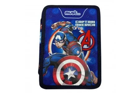 Κασετίνα Διπλή Γεμάτη \\"Avengers Captain America\\" (2023)