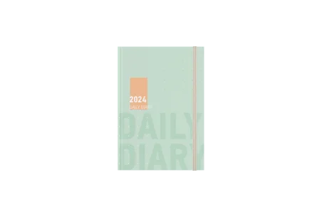 Ημερολόγιο Ημερήσιο 2024 \\"Pastel Mint\\" 12x17cm