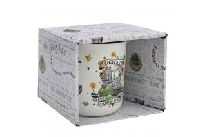Harry Potter Magic Symbols Breakfast Mug 14 Oz In Gift Box
