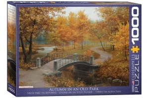Eurographics Puzzle 1000pcs \\"Autumn In An OLd Park\\"