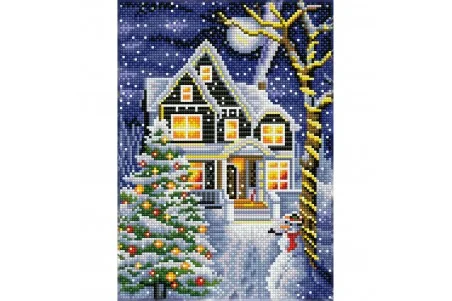 Diamond Dotz \\"Christmas Night\\" 30.5x30.5cm