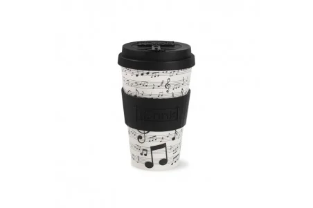 Bamboo Cup i Drink 435ml \\"Music\\"