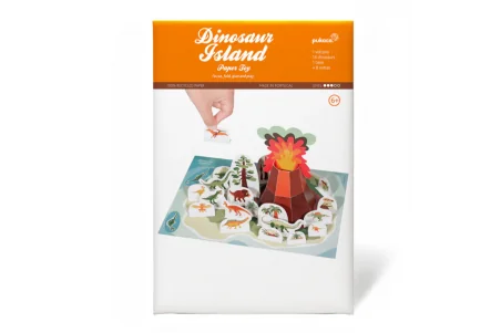 Pukaca Paper Toy Επιτραπέζιο Παιχνίδι - Dinosaur Island