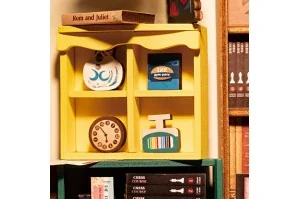 DIY Μινιατούρες \\"Shakespeare Bookstore\\"
