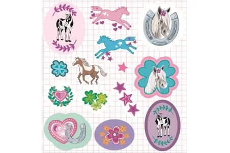 Sticker Book \\"Horses\\"