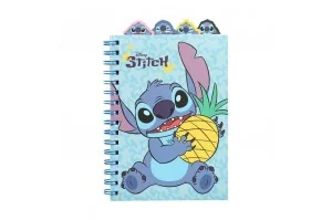 Τετράδιο Σπιράλ με Διαχωριστικά Θέματα Lilo & Stitch