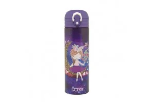 POLO Θερμός Stainless Steel Junior 500ml Moon