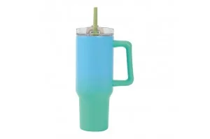 Travel Mug iDrink 1,2L Blue/Green