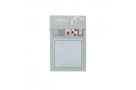 Interdruk Sticky Notes \\"Satin Gold/Mint\\"