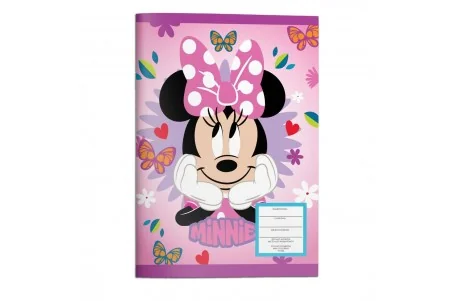 Τετράδιο Καρφίτσα 17x25 \\"Minnie\\" Μωβ