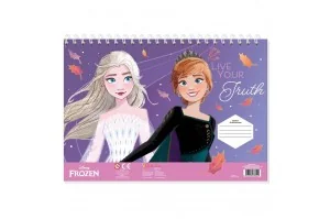 Μπλοκ Ζωγραφικής \\"Frozen\\" Α4 40 φύλλων