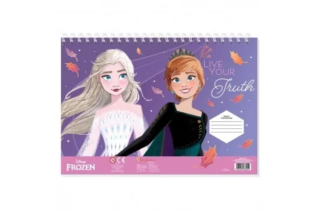 Μπλοκ Ζωγραφικής \\"Frozen\\" Α4 40 φύλλων