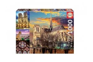Educa Puzzle \\"Notre Dame\\" 1000 κομματιών