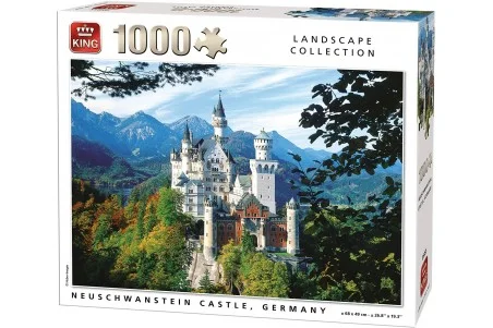 King Puzzle \\"Neuschwanstein Castle, Germany\\" 1000 Κομματιών