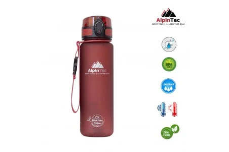 AlpinTec Παγουρίνο Slim Style 500ml \\"Dark Red\\"