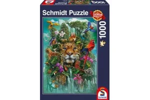 Schmidt Puzzle \\"King of the jungle\\" 1000 κομματιών